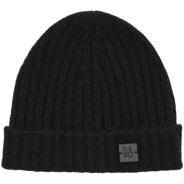 Beanie Cashmere/Silk Black (ONE SIZE)