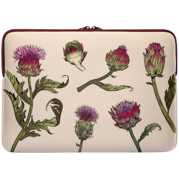 TUCANO SCHIZZO Sleeve for MacBook Air 15 / Laptop 13 / Laptop 14, Artichoke White