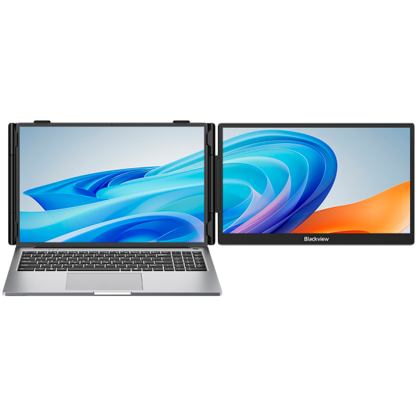 Portable monitor Blackview SCM5 Single Screen 14inch 1920x1080 16:9 LCD 60Hz IPS 178 USB-C 3.1x3  357.5x207.7x25.5mm Grey Black