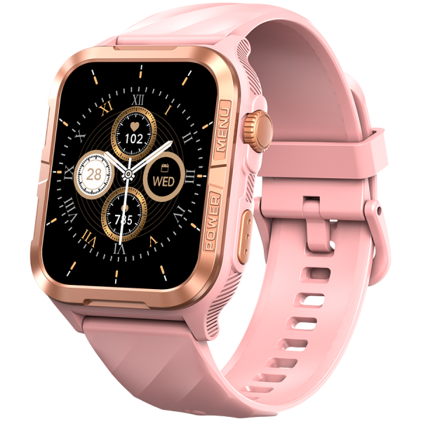 Blackview W10PRO 1.83 inch G+F 320x280 RAM 480KB+ROM 640KB 600mA Call funcation GPS Flashlight BT5.3 Pink
