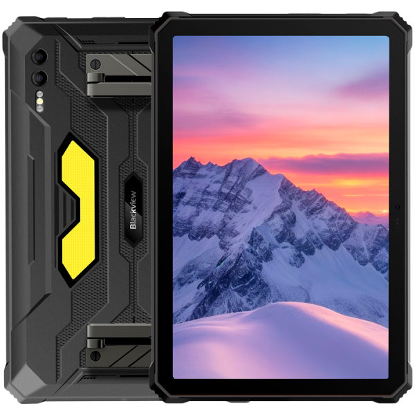 Blackview Active 10 Pro Rugged Tab 12GB/256GB 10.95-inch FHD+1920x1200 IPS 90Hz Corning Glass 3 MT6878 Octa-core 50MP Front/108MP-20MP Rear Camera infared nught vision 30000mAh  Android 14 NFC Fingerprint MIL-STD-810H Black