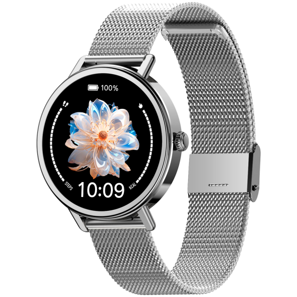 Blackview X30 1.26 inch TFT 360x360 128Mb+481KB 320mAh Call funcation 100 sports modes 24-hour heart rate detection Silver
