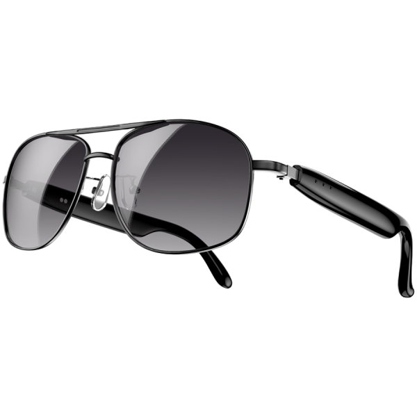 Smart Glasses Blackview D1 Pro Black lenses Chips AB5756C 113Kb+1MB 105+105mAh BT 6.0 Lesten to music IP54 Voice assistant control Smart Eyewear 145x44x140mm Black