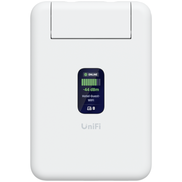 Ubiquiti UTR UniFi Travel Router ultra-slim travel router that instantly extends your UniFi Network wherever you are, bringing secure, familiar connectivity to remote locations