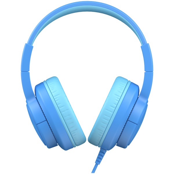 BLACKVIEW FitBuds K1 Wired headphones,built-in microphone,2x40mm Drivers,20Hz-20kHz,3D Stereo Audio,Volume Limiter 85dB/94dB,Foldable Design, Audio Sharing Port,3.5mm Audio Jack,compatible with Smartphones Tablets Laptops PC,Ocean Blue