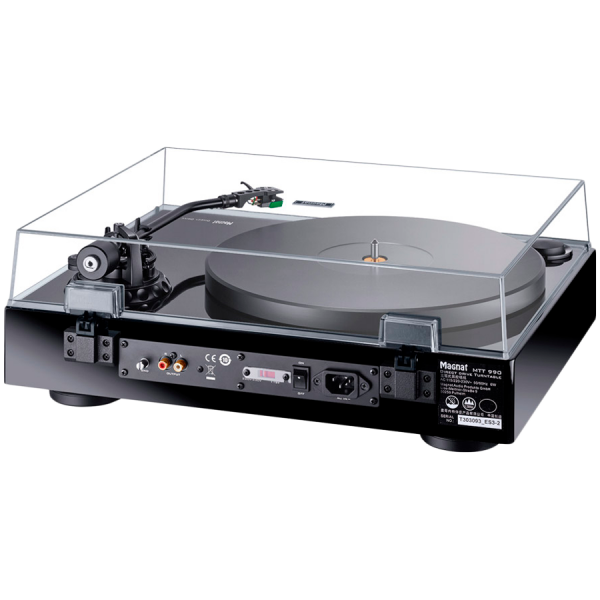Magnat MTT 990 Ltd w cartridge AT-VM520xEB high-end direct-drive turntable, Matt Black