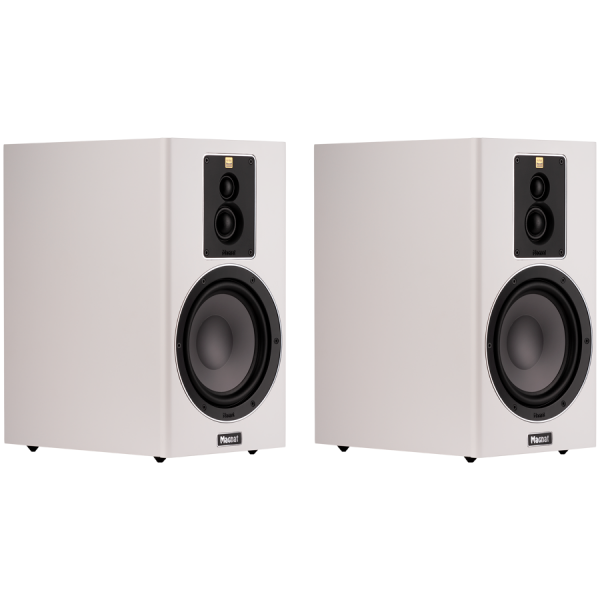 Magnat Signature 603 Bookshelf Speakers, Satin white, Pair
