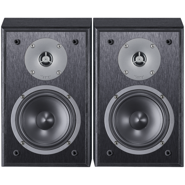 Magnat Monitor S10 B Bookshelf Speakers, Black, Pair