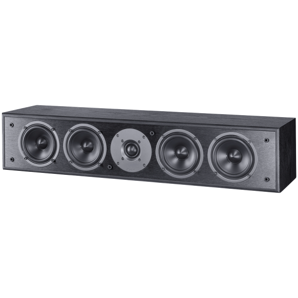 Magnat Monitor S14 C Center Channel Speaker, Black, Single