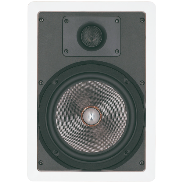 Magnat Interior IW 810 IN-WALL SPEAKER WITH 8" WOOFER, White, Single