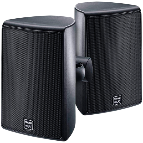 Magnat Symbol X 160 INDOOR/OUTDOOR SPEAKER WITH 6.5"  WOOFER, SURFACE MOUNT, Black, Pair