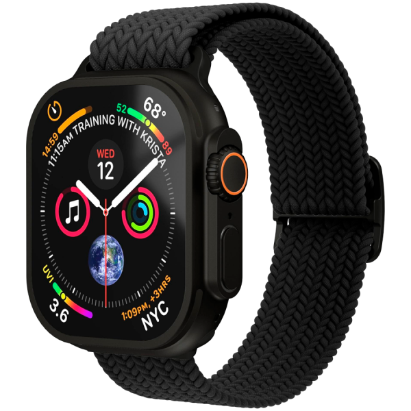 Woven Loop 44, 45, 46, 49mm One Size, All Black