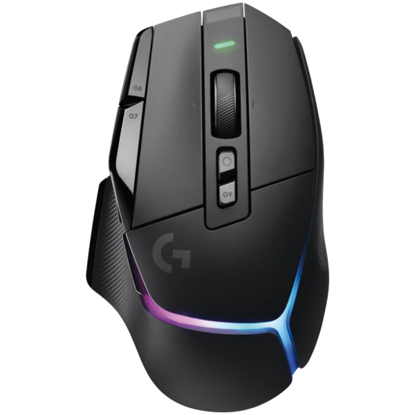 LOGITECH G502 X PLUS - LIGHTSPEED Wireless RGB Gaming Mouse - DARK LILAC - 2.4GHZ - EWR2i-934