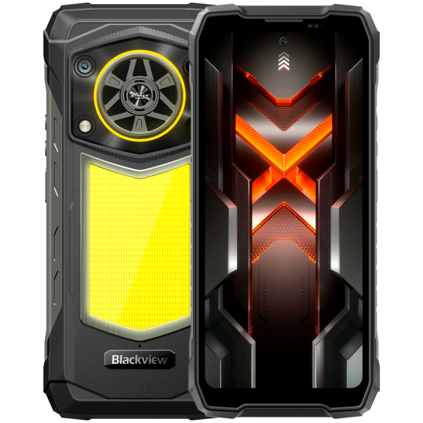 Blackview ROCK 5 LTE 6.78-inch FHD+ 2460x1080 120Hz 12+256GB MT G100  Octa-Core 2.2GHz 50MP Front 108MP+20MP Rear NFC FP Night Vision cam MIL-STD-810H 20000mAh Android 16,Black