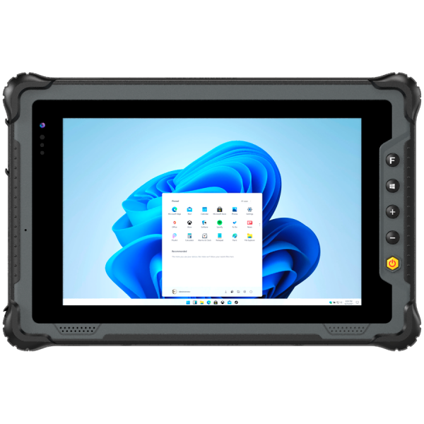 Rugged tablet 8inch, IP65, 1200x1920, 550nits, i5 1235U 16GB DDR4 + 128GB SSD + 4G + WIFI + BT + GPS, Win11 Pro without License, EU adapter