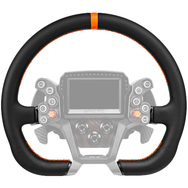 SIMAGIC ZGT-320CD (Leather), 320 mm Classic D-shape, ergonomic flat-bottom