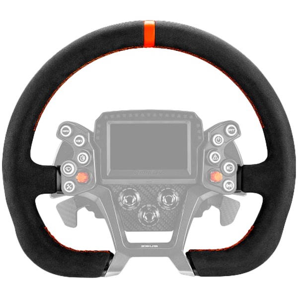 SIMAGIC ZS-320CD (Leather), 320 mm D-shape, ergonomic, versatile, luxury touch
