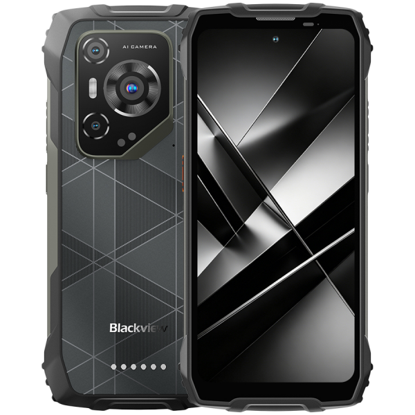 Blackview Rugged BL7000 Pro 5G 6.78 Inch FHD IPS Incell 1080*2460, MT6835V/TZB Octa-core 2.4GHz,8GB+256GB,Cam 50MP+20MP/32MP,IP68 IP69K MIL-STD-810H,Fingerprint,NFC,Night Vision Camera,Dual Sim,7500mAh,Android 16,Black