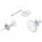 Ubiquiti NanoBeam Wall Mount KitUse the optional NBE-WMK Wall Mount Kit for enhanced stability when mounting the NanoBeam on a wall.