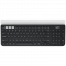 LOGITECH K780 Multi-Device Wireless Keyboard - DARK GREY/SPECKLED WHITE - UK - 2.4GHZ/BT - INTNL-973