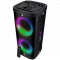 Portable speaker SVEN PS-930, black, power output 2x75W (RMS), TWS, Bluetooth, FM, USB, microSD, LED-display, lithium battery