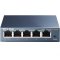 Switch TP-Link TL-SG105, 5-port Metal Gigabit Switch, 5 10/100/1000M RJ45 ports,...