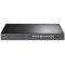 TP-Link TL-SL1218MP 16-Port 10/100 Mbps+2-Port Gigabit Rackmount Switch with 16-...