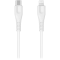 CANYON cable MFI-4 Type-C to Lightning 1.2m White