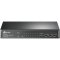 9-port 10/100Mbps unmanaged switch with 8 PoE+ ports, compliant with 802.3af/at ...