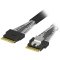Broadcom LSI internal U.3 cable 1.0 m SlimLine x8 (SFF-8654) to 1x SlimLine x8 (...