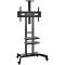 ONKRON Mobile TV Stand for 50-83” TVs with Wheels Shelves Height Adjustable Ro...