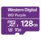 MicroSDXC Card WD Purple SC QD101 Ultra Endurance 128GB, SDA 6.0, Speed Class 10...