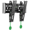 ONKRON Tilting TV Wall Mount for 17 to 43-inch Flat Panel TVs Digital Panels 36,4 kg, Black
