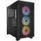 Corsair 3000D RGB Tempered Glass Mid-Tower, Black