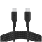 BELKIN 100w USB-C to USB-C Braided Cable 3M Black