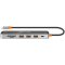 CANYON hub DS-13 7in1 4k USB-C Transparent Space Grey slika 5