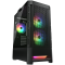 COUGAR AIRFACE RGB PC Case, Mid Tower, Black