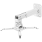 ONKRON Projector Mount Ceiling Adjustable Bracket up to 22 lbs Projectors, White