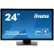 IIYAMA Monitor LED PROLITE T2452MSC-B1 24” PCAP multi-touch edge-to-edge glass...