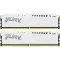 Kingston 32GB 6400MT/s DDR5 CL32 DIMM (Kit of 2) FURY Beast White EXPO