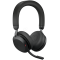 JABRA EVOLVE2 75, Link380c MS Stereo Black, EVOLVE2 75 headset Black MS, Link 380 BT adapter USB-C MS,1.2m USB-C to USB-C cable, carry pouch, warranty and warning (safety leaflets)