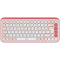 LOGITECH POP ICON KEYS - ROSE - BT - Croatian layout