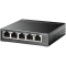 5-Port Gigabit Easy Smart Switch with 4-Port PoE+ 4× Gigabit PoE+ Ports, 1× Gi...