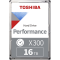 HDD Desktop TOSHIBA X300 16TB CMR, 3.5'', 512MB, 7200RPM, SATA