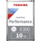 HDD Desktop TOSHIBA X300 10TB CMR, 3.5'', 512MB, 7200RPM, SATA