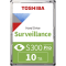 HDD Video Surveillance TOSHIBA S300 PRO 10TB CMR, 3.5'', 512MB, 7200RPM, SATA, 6...
