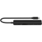 SATECHI 6-in-1 USB-C Slim Multiport Adapter (Black)