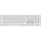 Magic Keyboard with Touch ID and Numeric Keypad for Mac models with Apple silicon - Russian - White Keys,Model A3119