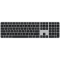 Magic Keyboard with Touch ID and Numeric Keypad for Mac models with Apple silicon - Russian - Black Keys,Model A3119