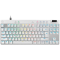 LOGITECH G PRO X TKL RAPID Gaming Keyboard - WHITE - US INT'L - USB - EMEA28i-935 - LINEAR